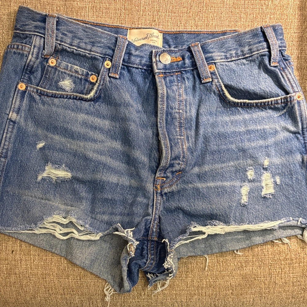 Levi's Classic Blue Jean Shorts